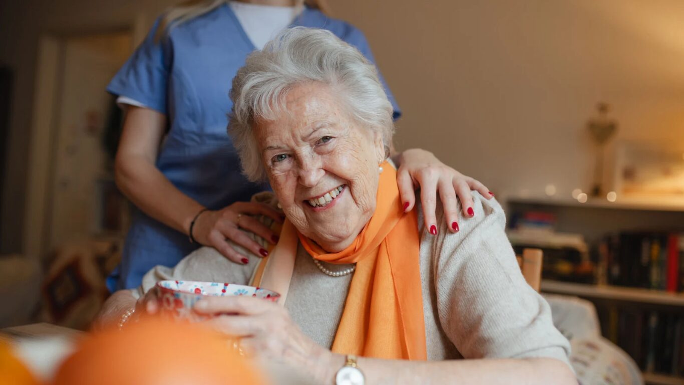 PhysiotherapeutIn bei Patient daheim
